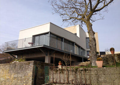 Construction d’une maison d’habitation contemporaine basse consommation à Landremont