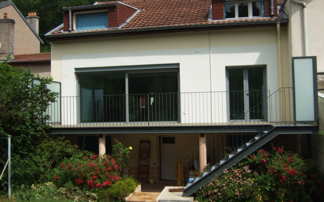 Rénovation et extension d’une maison d’habitation à Nancy