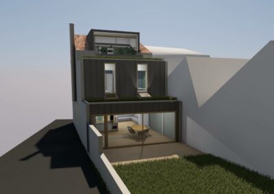 Rénovation et extension d’une maison d’habitation à Nancy