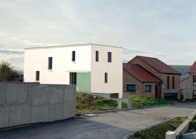Construction d’une maison d’habitation contemporaine à Richardménil